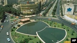 نمائ از شهر تهران پایتخت ایران