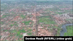 Місто Вовчанськ, травень 2025 року, відео з дрона 57-ї ОМПБр