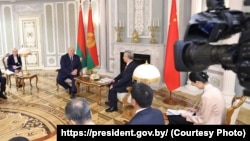 На сустрэчы Аляксандра Лукашэнкі і Сі Лі ў Менску, 22 верасьня 2025 