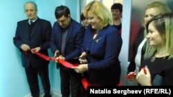 La deschiderea centrului