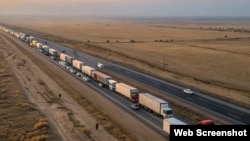 пробки на российско-казахстанской границе