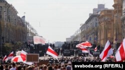 Марш за мир и независимость, Минск, 30 августа