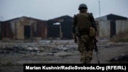 Горад Аўдзееўка Данецкай вобласьці, дзе цяпер адбываюцца жорсткія баі. Ілюстрацыйнае фота