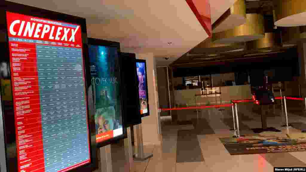 Cinema Cineplexx, which runs theaters across Serbia, joined the students' call for a general strike.