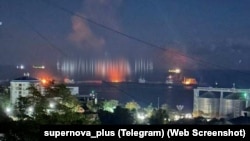 Атака на терминал в Туапсе. Россия, ноябрь 2025 года