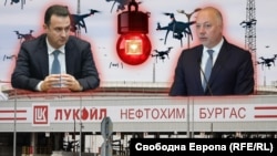 Министерот за енергетика Жечо Станков и премиерот Росен Жељазков (комбо фотографија)