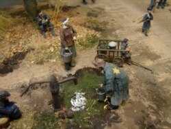 Фрагмент діорами «Гетто у Трансністрії». Фото зі сторінки майстра у фейсбуці