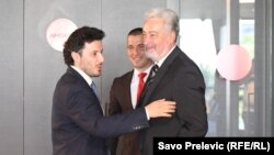 Lideri koalicija koje su prije tri godine smijenile trodecenijsku vlast Mila Đukanovića. 