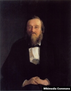 Портрет Миколи Костомарова роботи українського художника Миколи Ґе