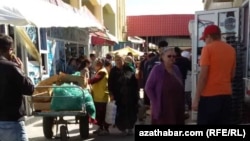 Azyk bazary. Türkmenistan (arhiw suraty) 