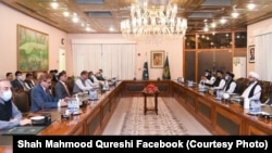 ملاقات هیئت گروه طالبان با مقام‌های پاکستانی در اسلام آباد