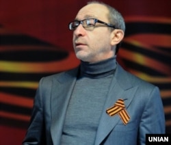 Мер Харкова Геннадій Кернес під час з’їзду депутатів Криму і південно-східних областей України у Харкові. 22 лютого 2014 року