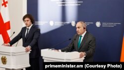 ირაკლი კობახიძეს ნიკოლ ფაშინიანმა 30 იანვარს ერევანში უმასპინძლა