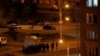 Білоруські силовики патрулюють вулиці Мінська на випадок протестів, 12 серпня 2020 року