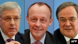 Norbert Roettgen, Friedrich Merz și Armin Laschet