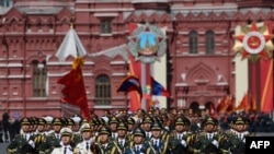 Չինացի զինծառայողները Մոսկվայի Կարմիր հրապարակում, 9 մայիսի, 2025թ. 
