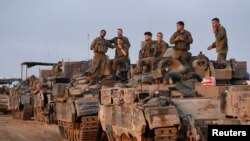 Израилдик аскерлер. 