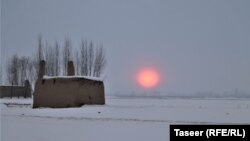 په غزني ولایت کې هم زیاته واوره ورېدلې ده - پخوانی انځور.