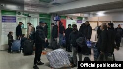 Орусиядагы тажик мигранттар. Архивдик сүрөт.