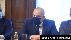 Milan Radoičić na sastanku predstavnika kosovskih Srba sa predsednikom Srbije Aleksandrom Vučićem, arhivska fotografija