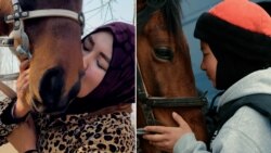 Фергана өрөөнүнүн ат жалындагы кыздары