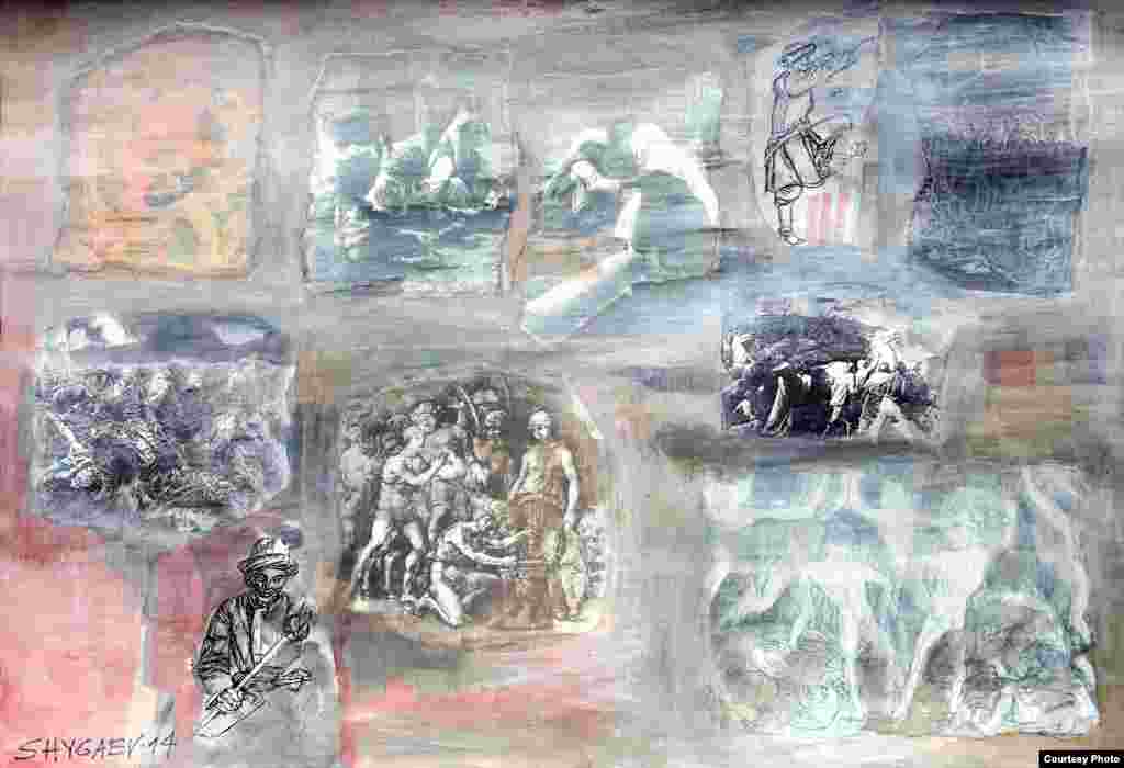 Юристанбек Шыгаев "Үркүн" сериясынан