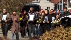 Kočani se oprostili od nastradalih u požaru