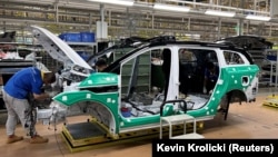 Наньчандағы электр автокөліктер шығаратын зауыт. Қытайдың Цзянси провинциясы. 22 мамыр, 2024 жыл.