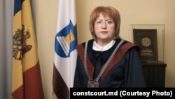 Domnica Manole, președinta Curții Constituționale a Republicii Moldova.
