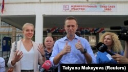 Олексій Навальний та його дочка Дарʼя (архівне фото)