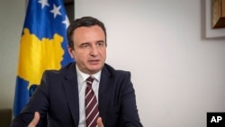 Kryeministri në detyrë i Kosovës, Albin Kurti.