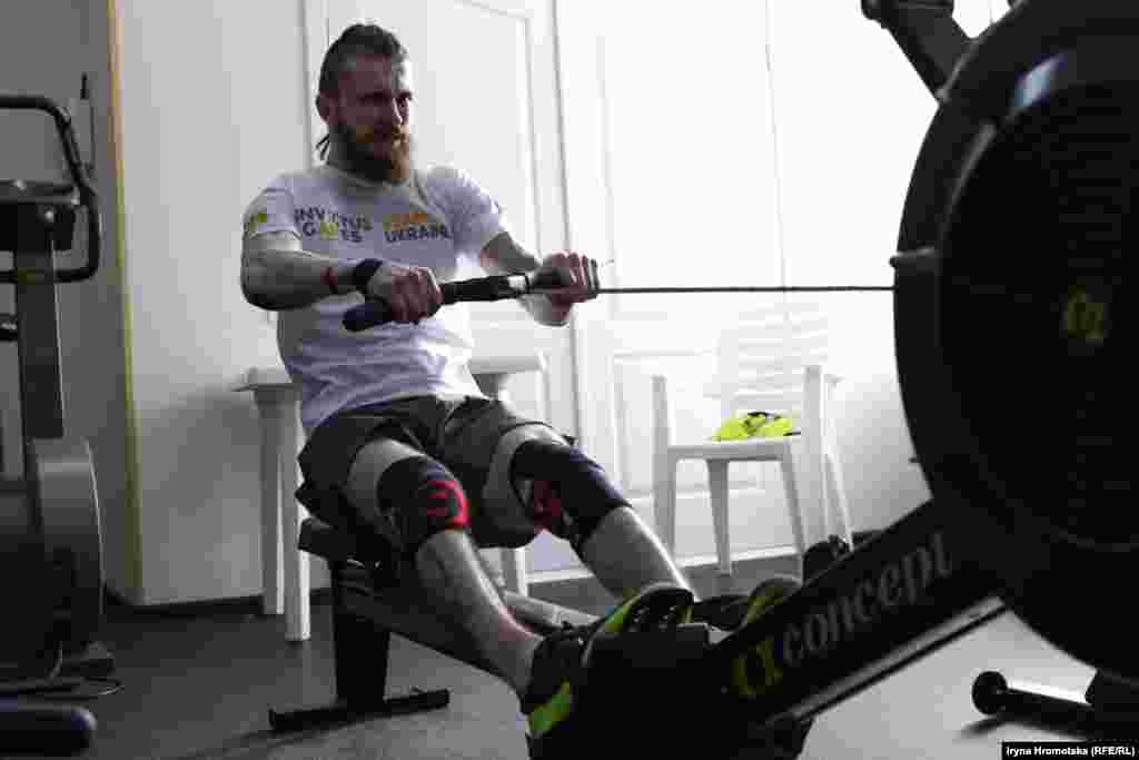 Учасник збірної України на &laquo;Іграх нескорених&raquo; Ігор Галушка тренується на олімпійській базі у Конча-Заспі