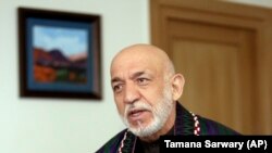 حامد کرزی رئیس جمهور سابق افغانستان