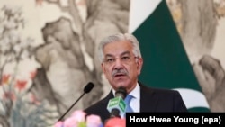 خواجه محمد آصف وزیر خارجه پاکستان