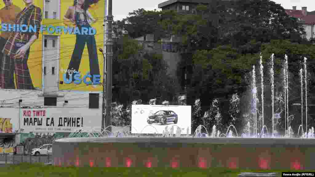 Belgrade - Serbia - Slavija square