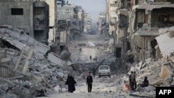 Sute de mii de palestinieni s-au întors orașele devastate din Gaza, după intrarea în vigoare a încetării focului între Israel și Hamas.