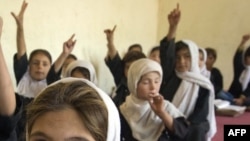 تصویر آرشیف: صنف درسی یکی از مکاتب ولایت بدخشان 