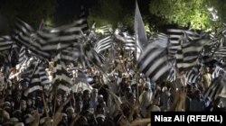 په کراچۍ کې د امن مارچ یوه څنډه - د سېپټېمبر ۱۸مې انځور