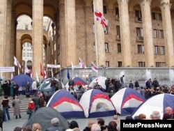 ოპოზიციის პროტესტი 2008 წლის მარტში