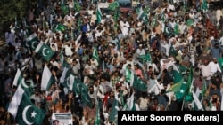 Пакистандын Карачи шаарындагы Индияга каршы жүрүш. 25-февраль, 2019-жыл.
