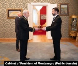 Predaja akreditiva predsjedniku Crne Gore