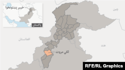د خیبر پښتونخوا لکي مروت په نقشه کې - انځور له ارشیفه 