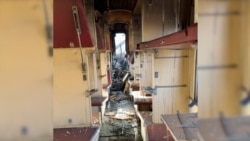 Inside The Ukrainian Passenger Train Struck By A Russian Drone