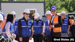 Gradilište na lokaciji Komanje brdo, maj 2025.