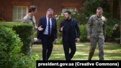 Володимир Зеленський і Кір Стармер під час зустрічі в Лондоні, 23 червня 2025 року