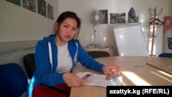 Айбарчын Шамшиева, трудовая мигрантка из Кыргызстана. 