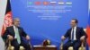 Russian Prime Minister Dmitry Medvedev and Afghan Chief Executive Abdullah Abdullah, (file photo). 