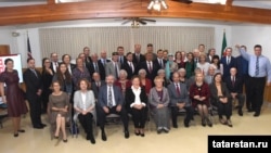 Рөстәм Миңнеханов Сан-Франциско татарлары белән очраша. tatarstan.ru фотосы