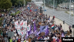 Manifestație în sprijinul presei independente