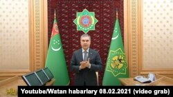 د ترکمنستان ولسمشر قربانقلي بردي محمدوف